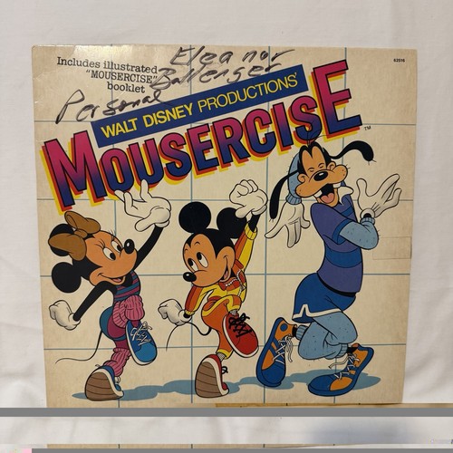 Vintage 1982 disney mousercise - vintage,